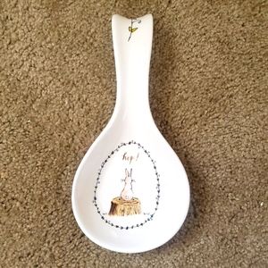 Rae Dunn HOP easter themed spoon rest